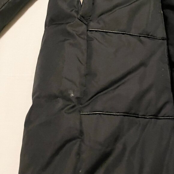 London Fog Womens Size XS Long Puffer Jacket Coat Flaws - Picture 8 of 16